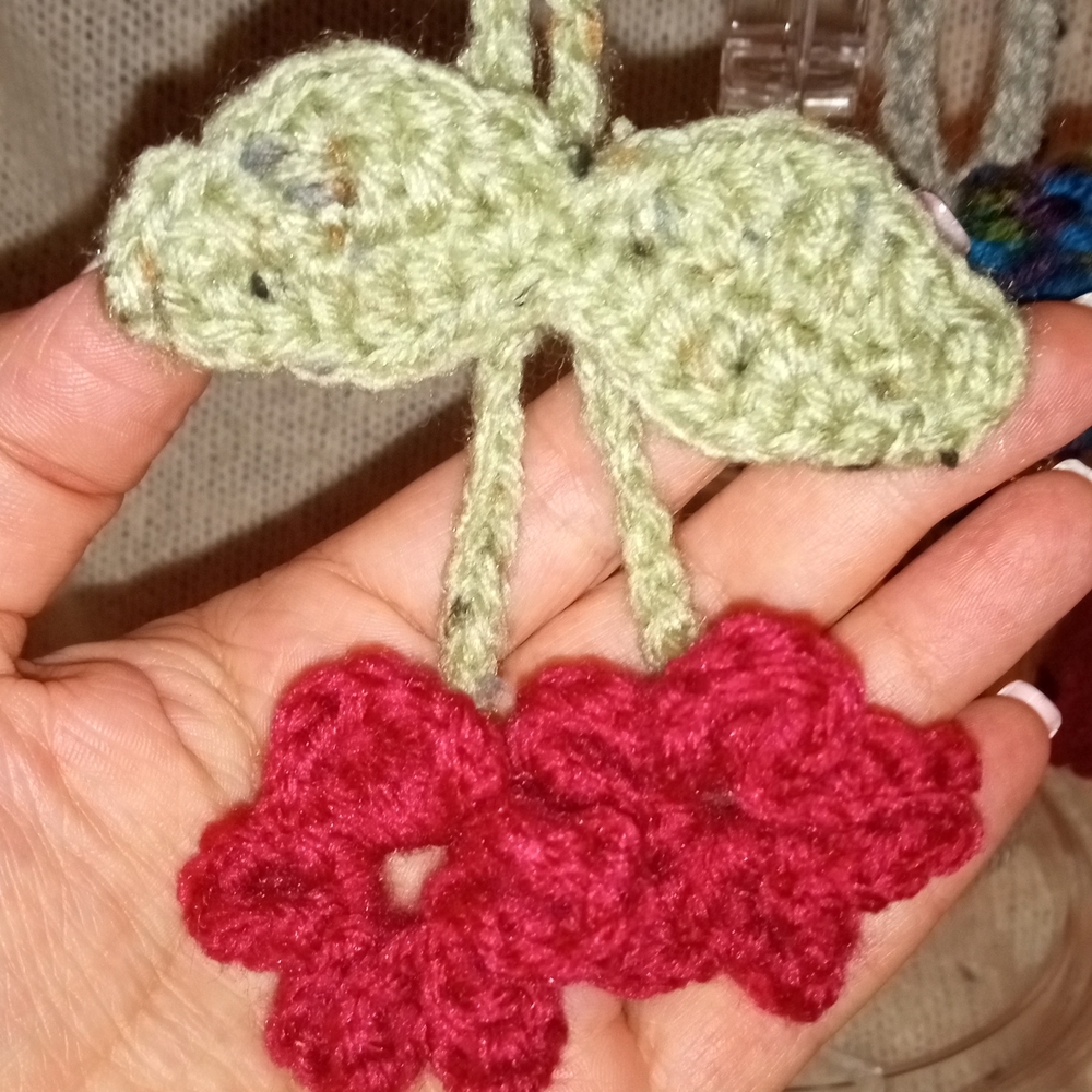 Handcrafted Hanging Crochet Car Accessory